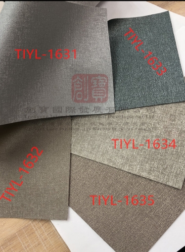 Coloured artificial leather