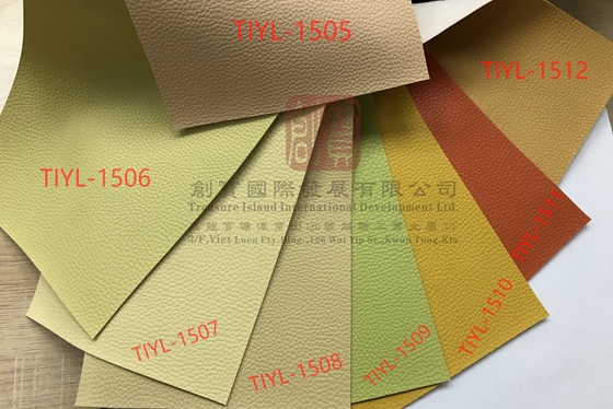Multicolor fireproof artificial leather