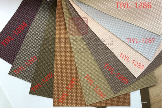 Color fireproof artificial leather